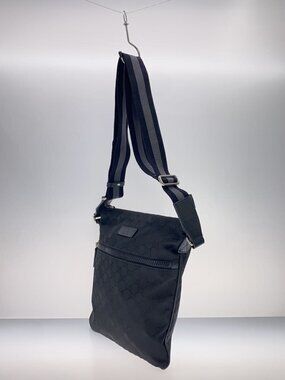 Gucci crossbody GG black messenger Black bag Black